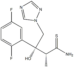 (2R,3R)-3-(2,5-ジフルオロフェニル)-3-ヒドロキシ-2-メチル-4-(1H-1,2,4-トリアゾール-1-イル)チオブチラミド