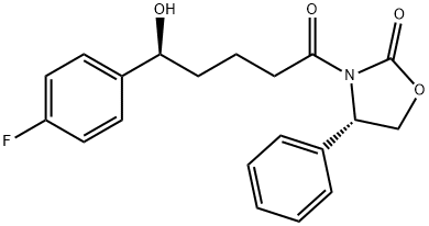 (4S)-3-[(5R)-5-(4-フルオロフェニル)-5-ヒドロキシペンタノイル]-4-フェニル-1,3-オキサゾリジン-2-オン